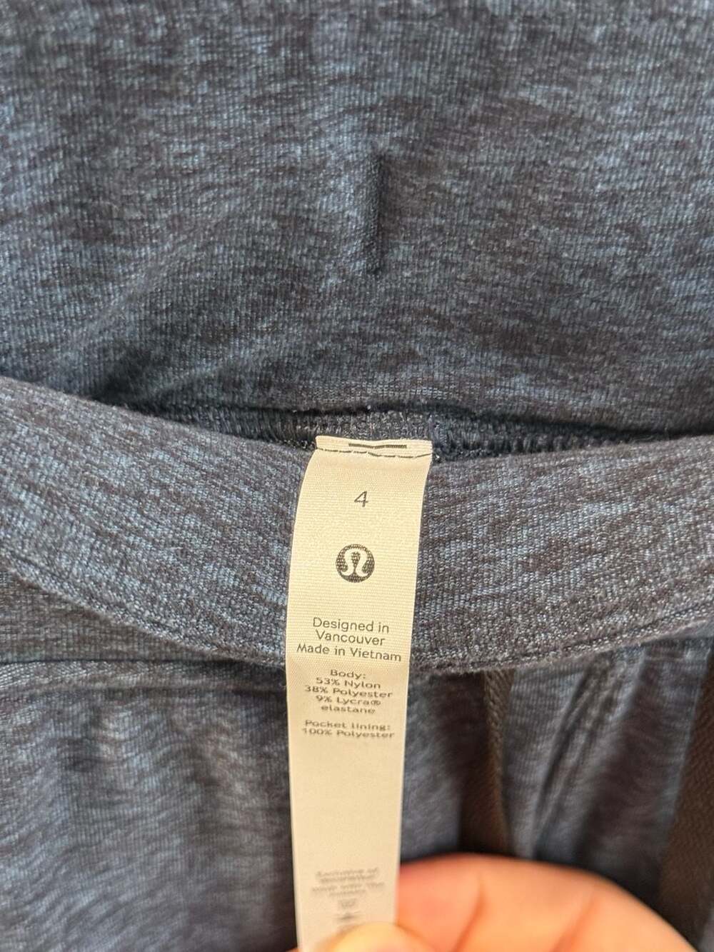 Lululemon Ready To Rulu High-Rise Jogger 29" in Heathered True Navy - Picture 3 of 7